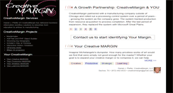 Desktop Screenshot of creativemargin.com